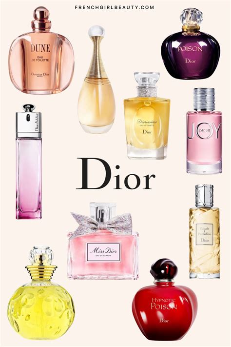 dior ladies perfume|christian dior perfumes list.